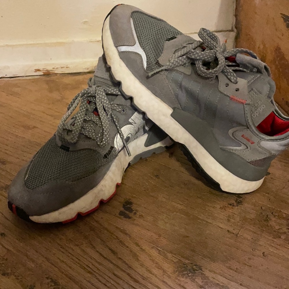 Adidas x 3m scotchlite night joggers. Men’s size 6